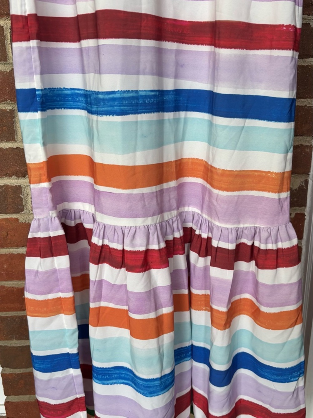 NWT Never Fully Dressed Suki Stripe Frida Dress  Size 6 - Picture 9 of 15
